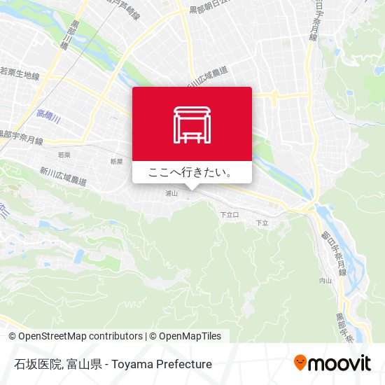 石坂医院地図