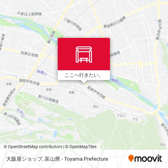 大阪屋ショップ地図