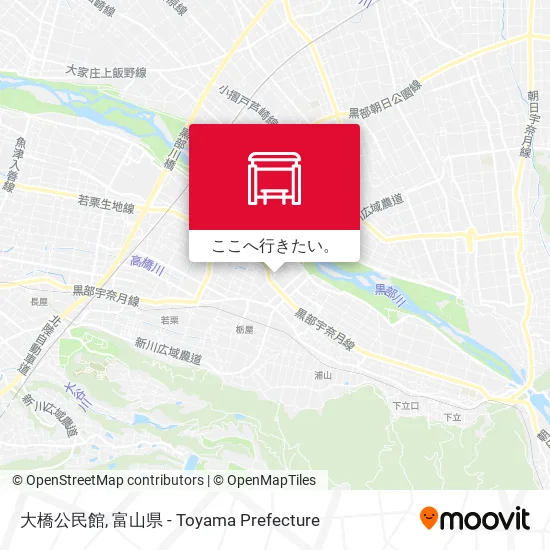 大橋公民館地図