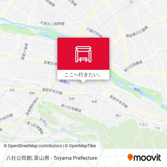 八社公民館地図