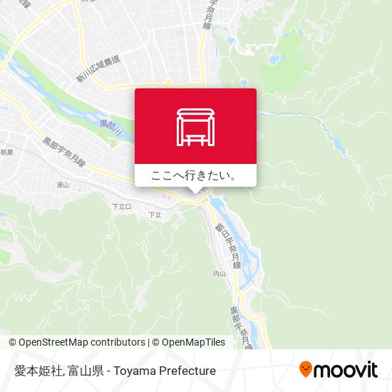 愛本姫社地図