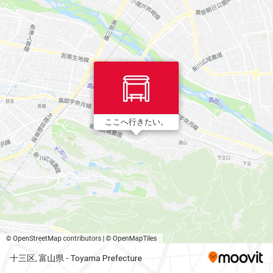 十三区地図