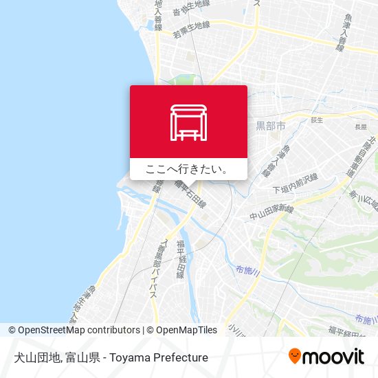 犬山団地地図