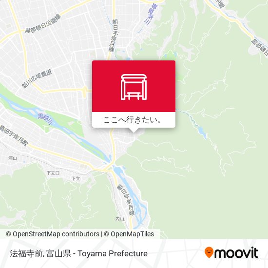 法福寺前地図