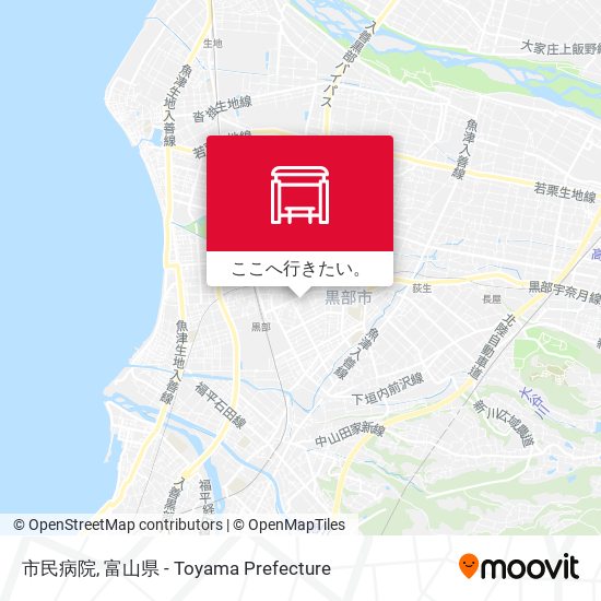 市民病院地図