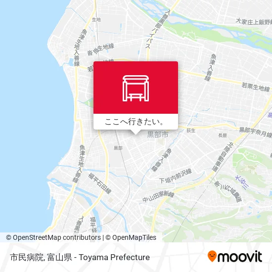 市民病院地図