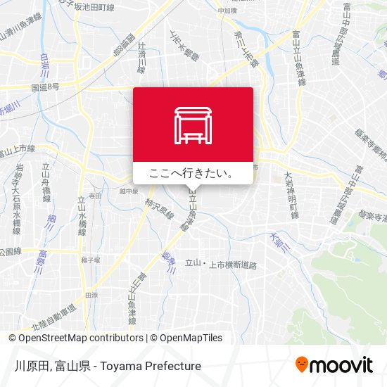 川原田地図