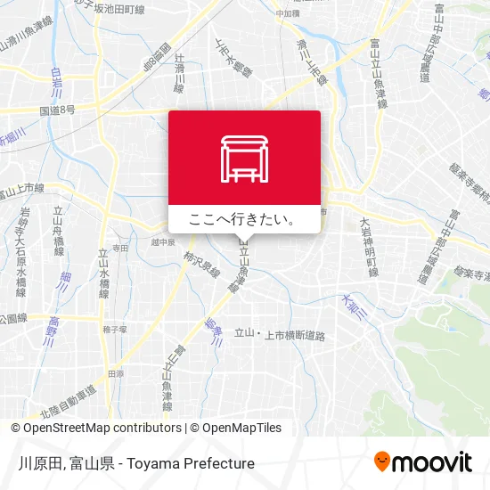 川原田地図