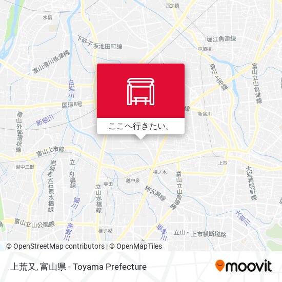 上荒又地図