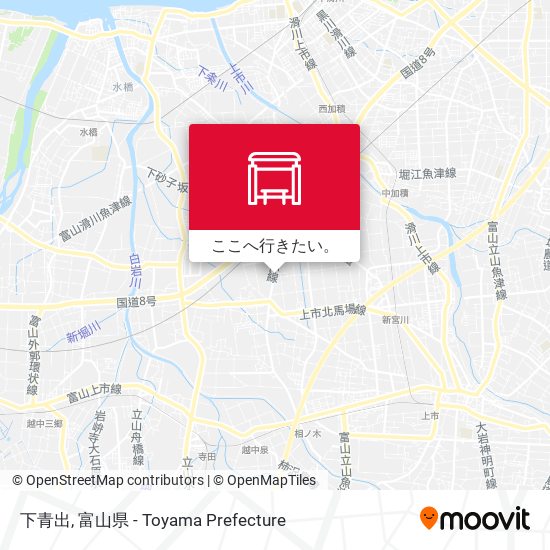 下青出地図