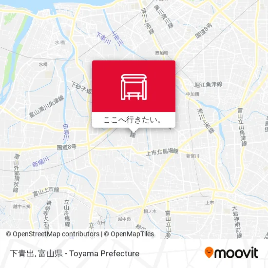 下青出地図
