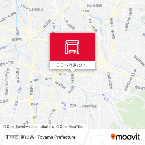 正印西地図