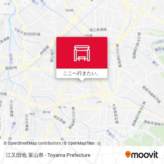 江又団地地図