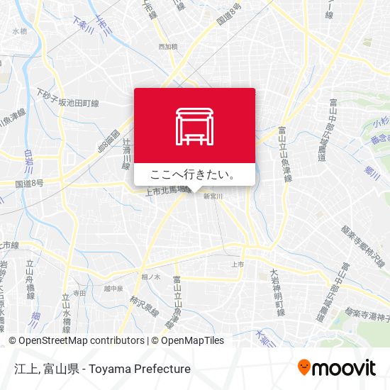 江上地図