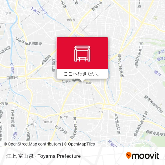 江上地図
