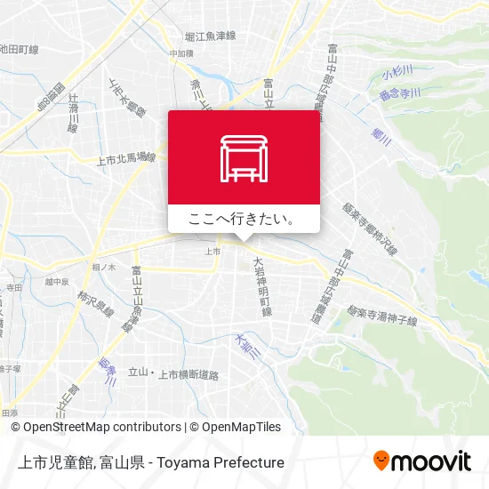 上市児童館地図