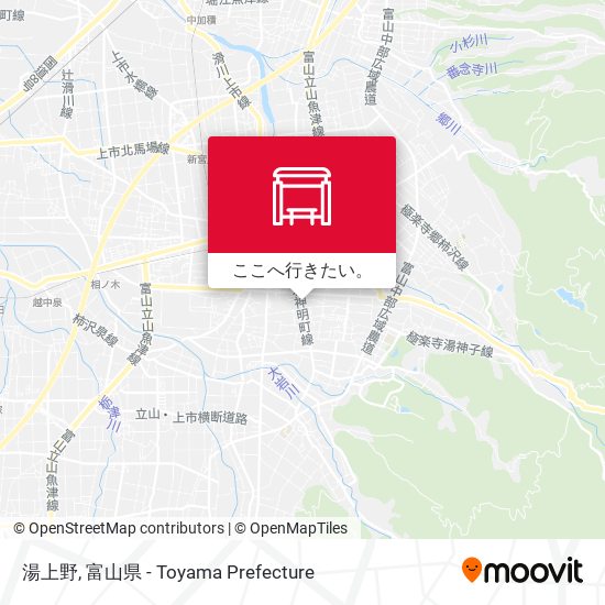 湯上野地図