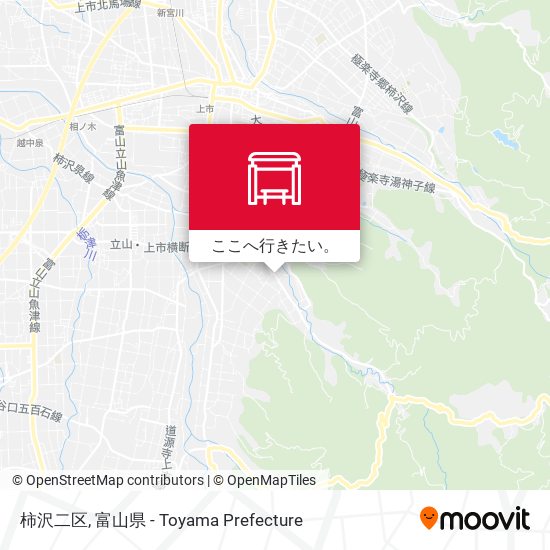 柿沢二区地図