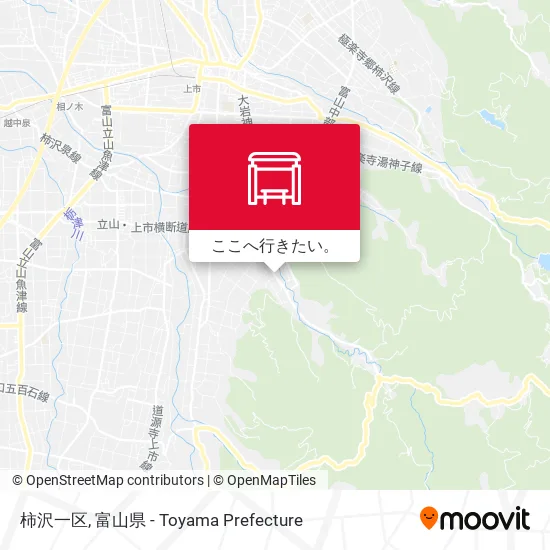 柿沢一区地図