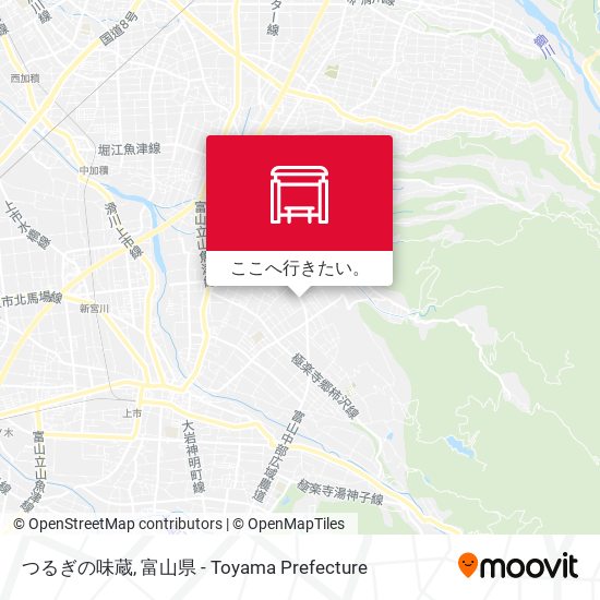 つるぎの味蔵地図