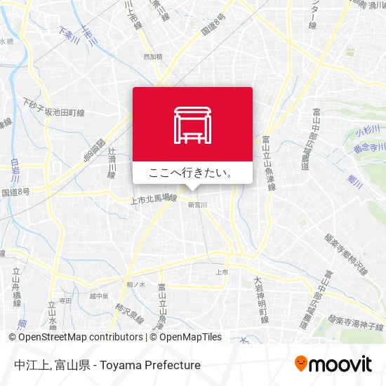 中江上地図