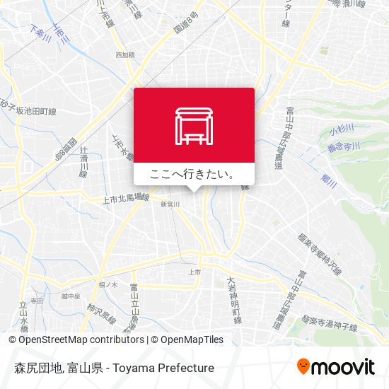 森尻団地地図