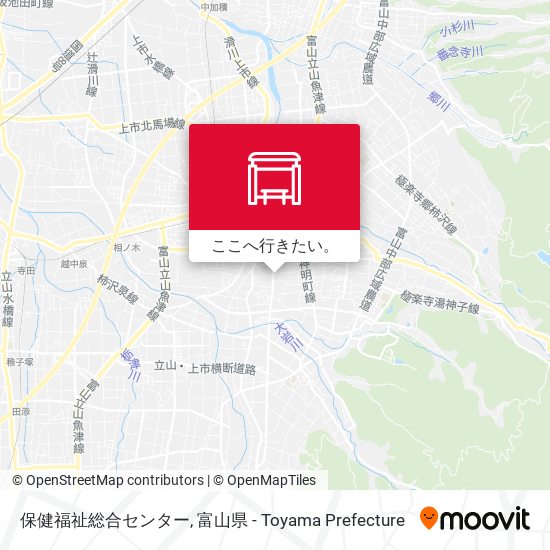 保健福祉総合センター地図