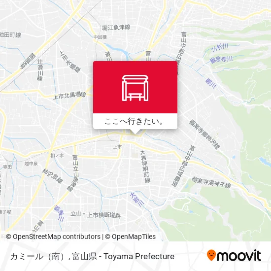 カミール（南）地図