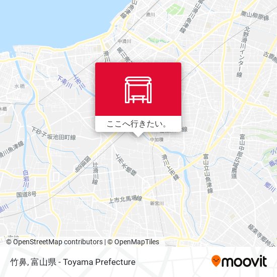 竹鼻地図