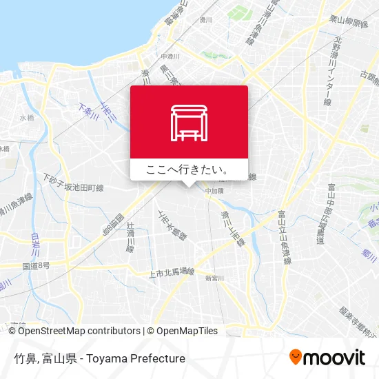 竹鼻地図