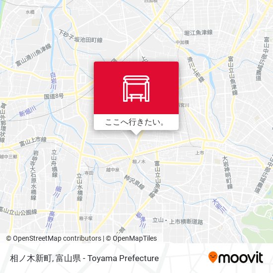 相ノ木新町地図