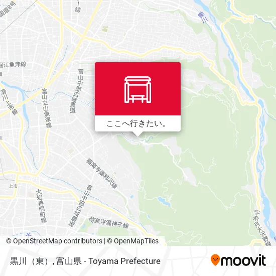 黒川（東）地図