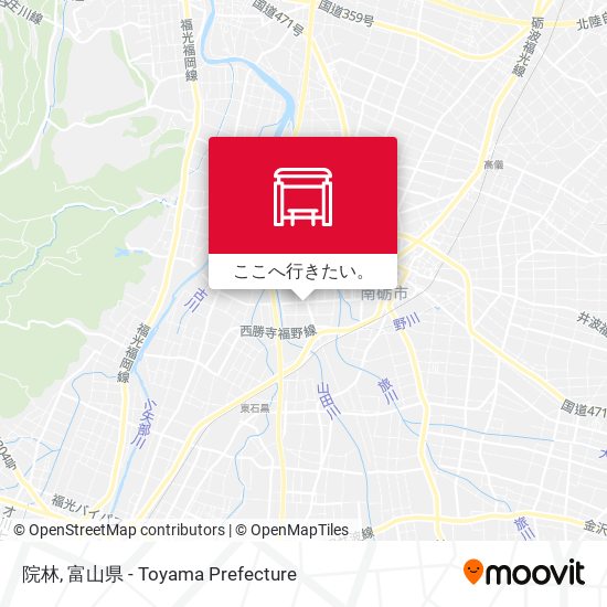 院林地図