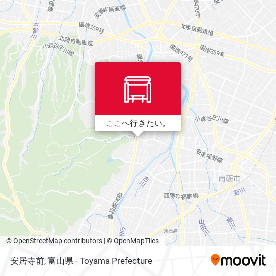 安居寺前地図