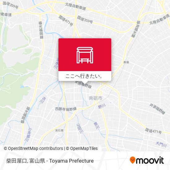 柴田屋口地図