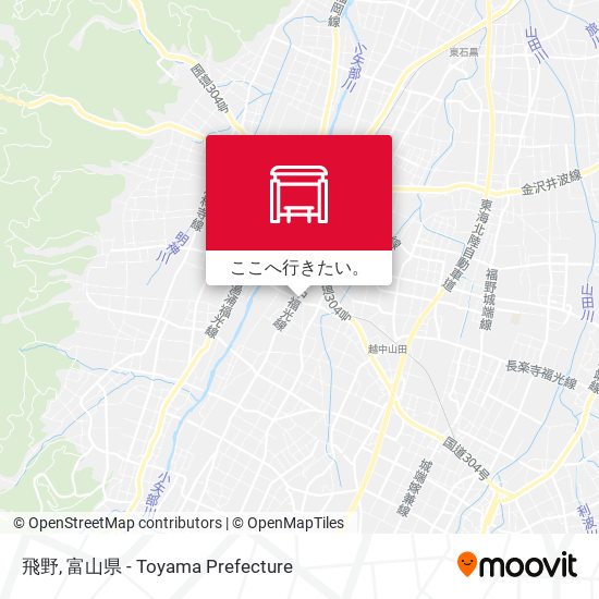 飛野地図
