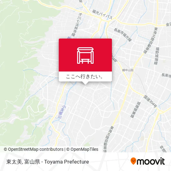東太美地図
