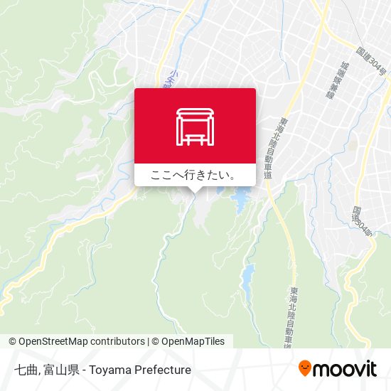 七曲地図