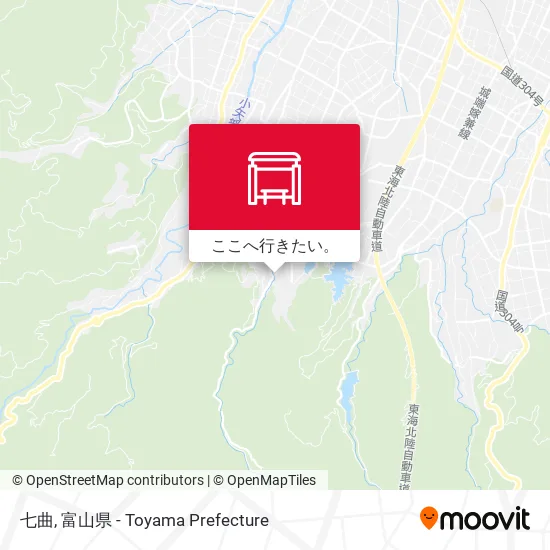 七曲地図