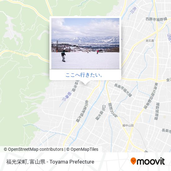 福光栄町地図