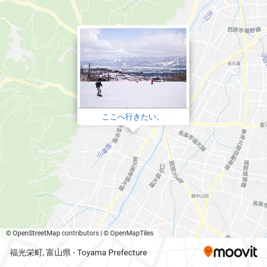 福光栄町地図