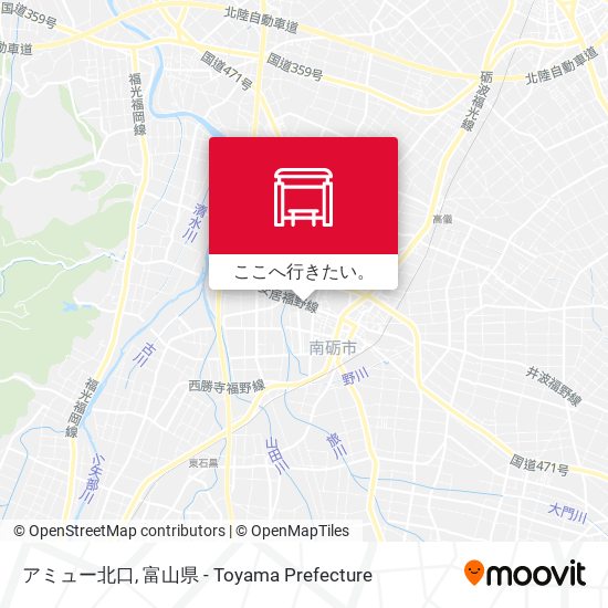 アミュー北口地図