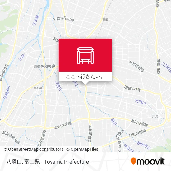 八塚口地図