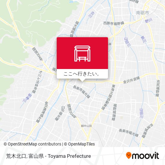 荒木北口地図