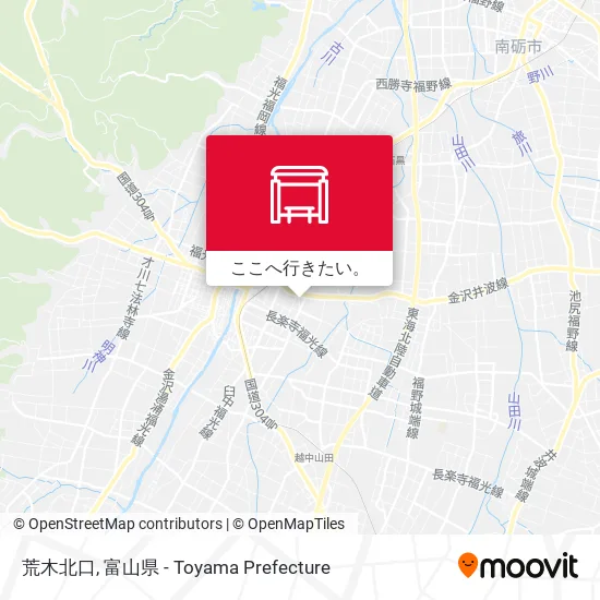 荒木北口地図