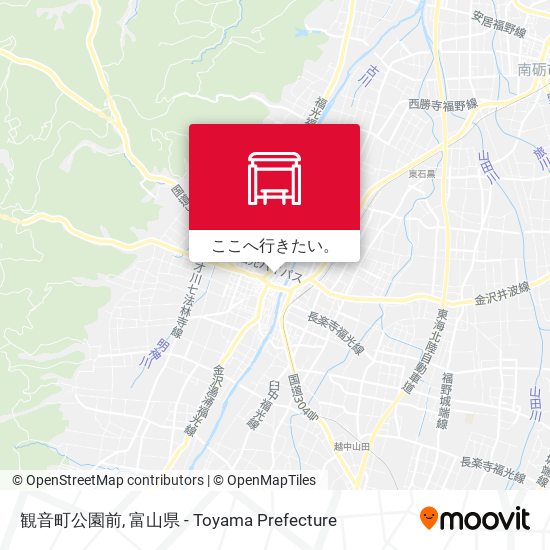 観音町公園前地図