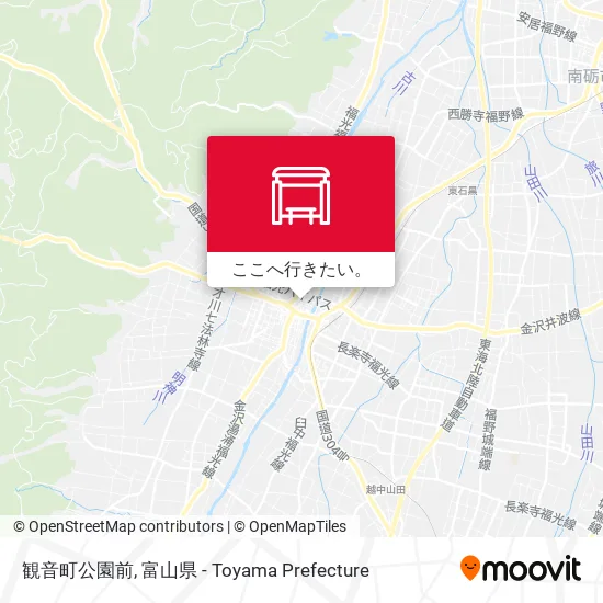 観音町公園前地図
