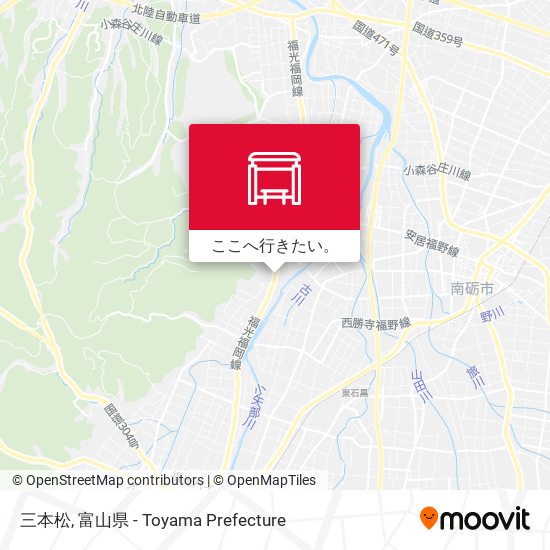 三本松地図