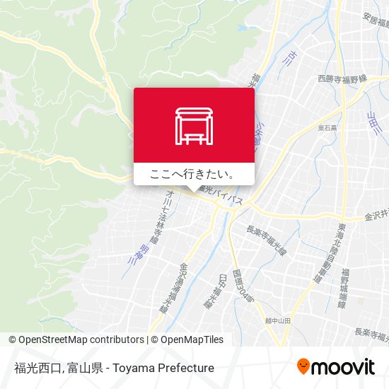 福光西口地図