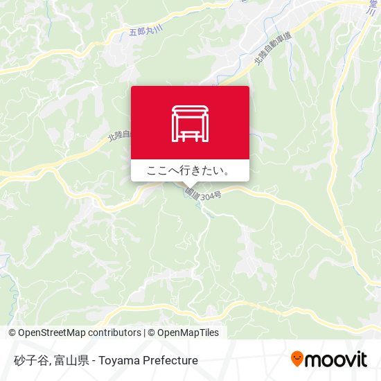 砂子谷地図